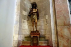 Station 2: The Chapel of Condemnation, där Jesus fick korset som han bar till Golgata, Via Dolorosa, Jerusalem.