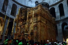 Den Heliga Graven, Uppståndelsekyrkan (Church of the Holy Sepulchre), Christian Quarter, Jerusalem.
