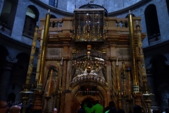 Den Heliga Graven, Uppståndelsekyrkan (Church of the Holy Sepulchre), Christian Quarter, Jerusalem.