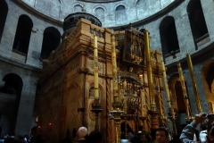 Den Heliga Graven, Uppståndelsekyrkan (Church of the Holy Sepulchre), Christian Quarter, Jerusalem.