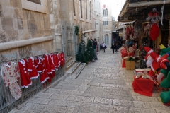 Gatuscen i gamla staden, Christian Quarter, Jerusalem.