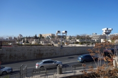 Highway 60 vid Jaffa Gate, Jerusalem.