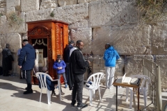 Västra Muren (Western Wall), Jewish Quarter, Jerusalem.