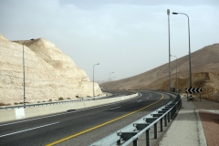 Highway 1 från Jerusalem till Döda havet.