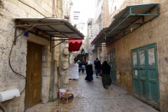 Gatuscen i Betlehem, Västbanken.