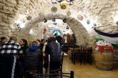 Lunch på Afteem Restaurant, Betlehem, Västbanken.