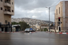 Beit Jala synligt från Hebron Road, Betlehem.