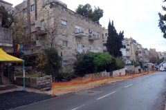 Typiska bostadshus i förorten där jag bodde, Jerusalem.