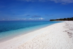 Stranden på Kalanggaman island.