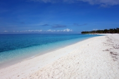 Stranden på Kalanggaman island.