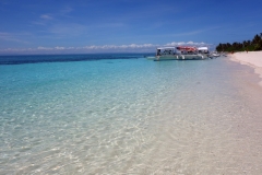 Stranden på Kalanggaman island.