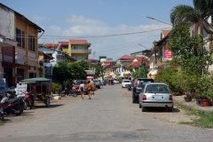 Gatuscen i centrala Kampot.