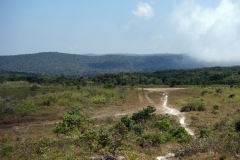 På toppen av Bokor Mountain, Preah Monivong Bokor National Park, Kampot province.