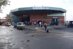 Inrikesterminalen på Tribhuvan airport, Katmandu.