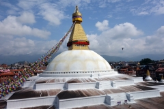 Boudhanath stupa, Katmandu.