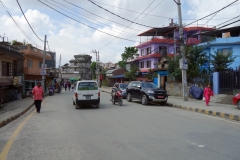 Promenaden genom östra delarna av Katmandu från Boudhanath stupa till Pashupatinath.