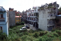Promenaden genom östra delarna av Katmandu från Boudhanath stupa till Pashupatinath.