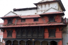Stora mängder apor, Pashupatinath tempelkomplex, Katmandu.