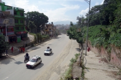 Promenaden genom östra delarna av Katmandu från Pashupatinath tillbaka till Thamel.