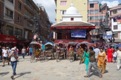 Torget Indra Chowk, Katmandu.