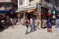 Torget Indra Chowk, Katmandu.