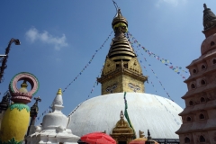 Swayambhunath stupa, Katmandu.