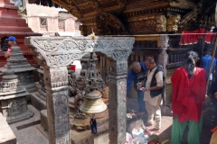 Swayambhunath-komplexet, Katmandu.