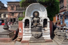 Swayambhunath-komplexet, Katmandu.