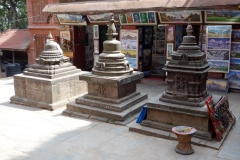 Swayambhunath-komplexet, Katmandu.