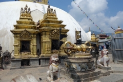 Swayambhunath-komplexet, Katmandu.