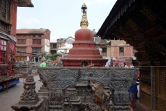 Swayambhunath-komplexet, Katmandu.