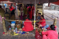 Swayambhunath-komplexet, Katmandu.