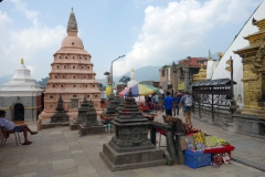 Swayambhunath-komplexet, Katmandu.