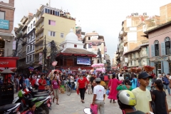 Torget Indra Chowk, Katmandu.