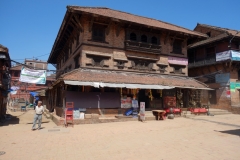 Arkitekturen vid Dattatraya Tol, Bhaktapur.