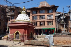 Stupa i centrala Bhaktapur.