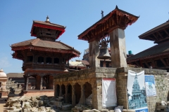 Tempel på Durbar Square, Bhaktapur.