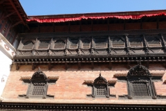 Fasaden på Taleju Temple, Durbar Square, Bhaktapur.