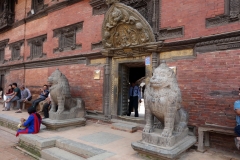 Golden Gate & Museum, Durbar Square, Patan.