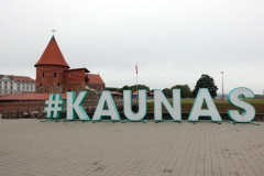 Kaunas slott, gamla staden, Kaunas.