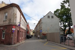 Gatuscen, gamla staden, Kaunas.