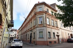 Gatuscen, gamla staden, Kaunas.