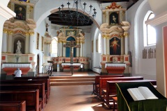 Church of St. Gertrude, gamla staden, Kaunas.