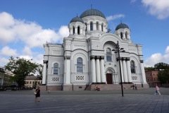 Den helige ärkeängeln Mikaels kyrka på Självständighetstorget, Kaunas.