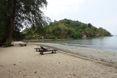 Södra delen av Ao Yai, Koh Chang.