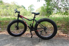 Min fatbike hyrd av Mama's Bungalows, Koh Chang.