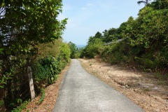 Väg på Koh Chang.