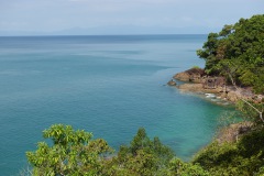 Utsiktsplats längs Ao Kai Tao nature trail, Koh Chang.