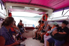 På båten mot Ranong!