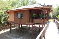 Min Bungalow på Boun Mawin Bungalows, Ao Khao Kwai, Koh Phayam.